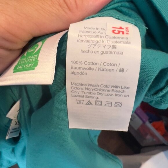 J.Crew Flutter Sleeve Knit Tiered Mini Dress Green Size XS CA442 - Picture 7 of 7